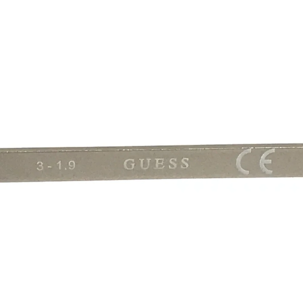 Guess Eyeglasses Frames GU2587 002 Black Silver Cat Eye Full Rim 54-17-140